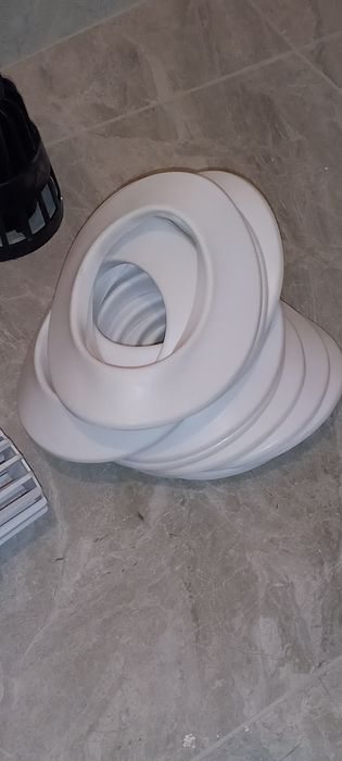 Коаксиальный дымоход к газовому котлу 60/100.Наконечник,прокладка.