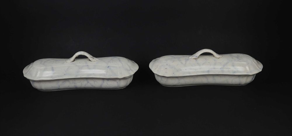 Par de caixas para escova dentes - Sacavém 1885