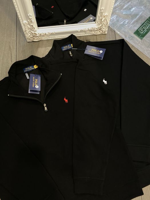 Кофта Polo Ralph Lauren 1/3, полузамок Polo Ralph Lauren, зип, поло