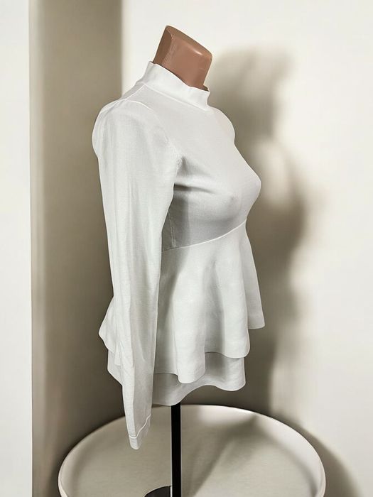 COS roz. XS damska bluzka z baskinką