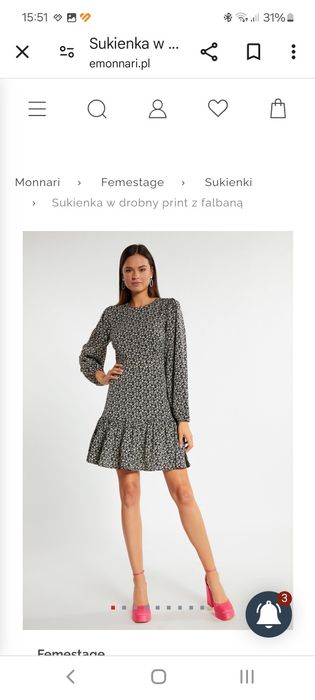 Sukienka Femmage monnari