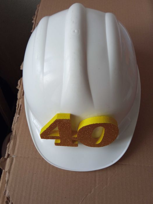 Capacete de proteção Branco como novo