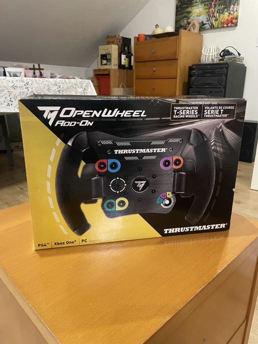Volante thrustmaster open wheel addon