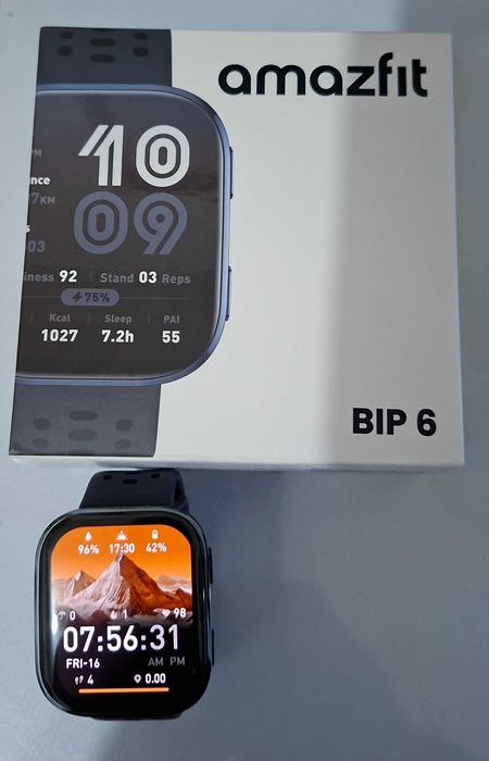 Amazfit Bip 6 como novo + Amazfit Bip 5 como novo.