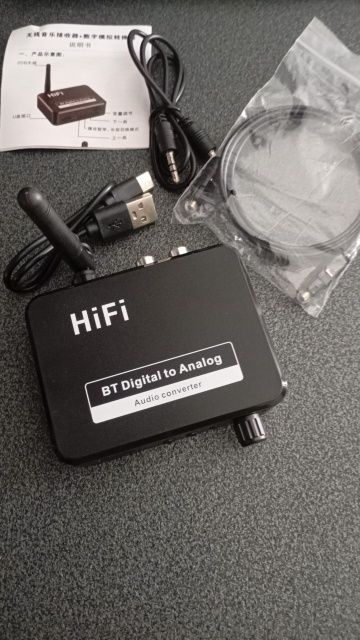 Bluetooth 5,0 цифро-аналоговый преобразователь. AUX, ресивер, Toslink