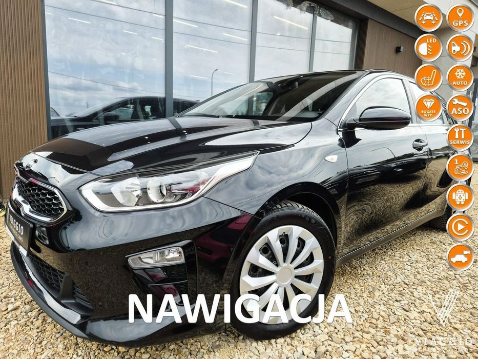 Kia Ceed Kia Ceed 1.4 TGDI VISION 140km hak LED kamera NAVI asystent SERWI 2020