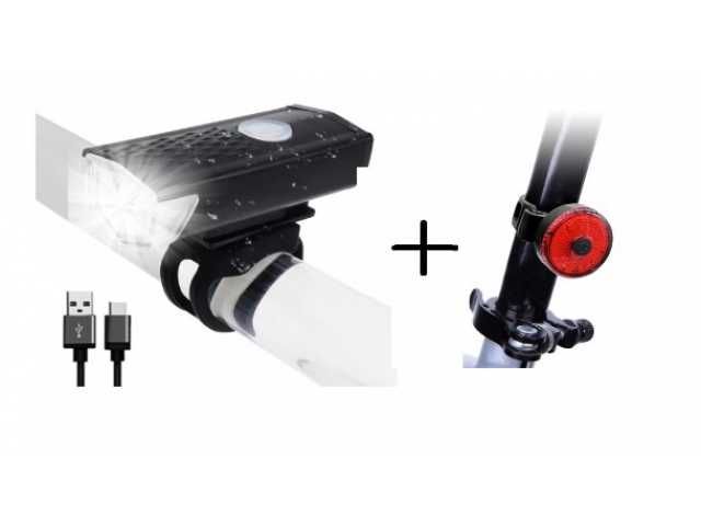 Lampki Rowerowe Przód Tył Ładowanie USB Lampka Rowerowa Tryby pracy