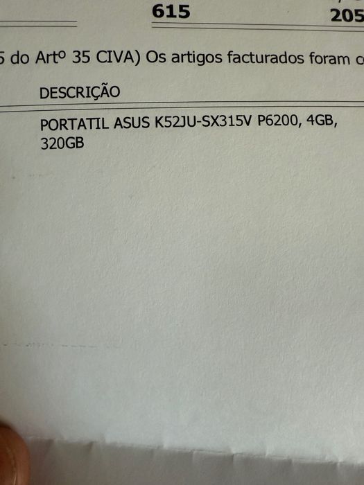 Computador ASUS K52J