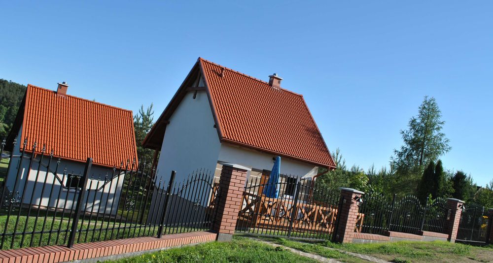 Dwa Domki Własna Linia brzegowa Mazury Domek nad jeziorem Noclegi Ełk