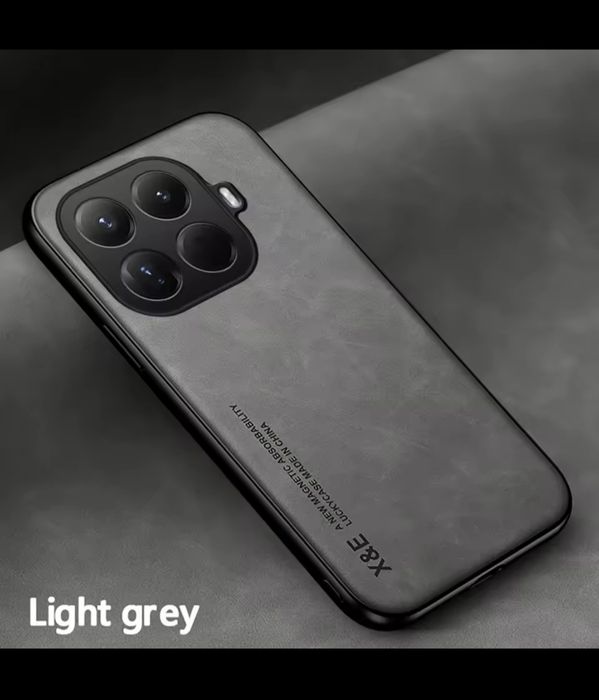Luksusowe etui skórzane Xiaomi 15T Pro megnetic