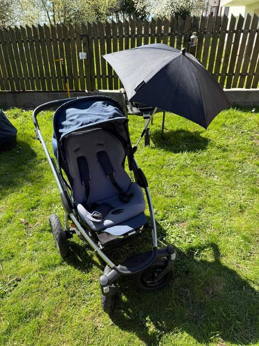 Wózek Maxi Cosi Mura 3 w 1 + baza do samochodu Familifix