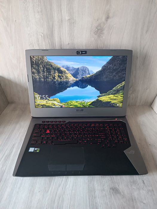 Игровой ноутбук Asus Rog 17.3" 75Ghz i7 16GB SSD 256GB + HDD 1TB GTX 970m Nvidia