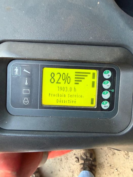 Porta paletes contra pesado marca Linde