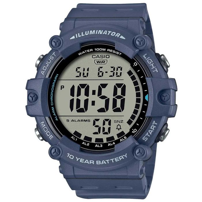 Часы Casio AE-1500 WH чоловічий годинник, новий оригінальний тактичний