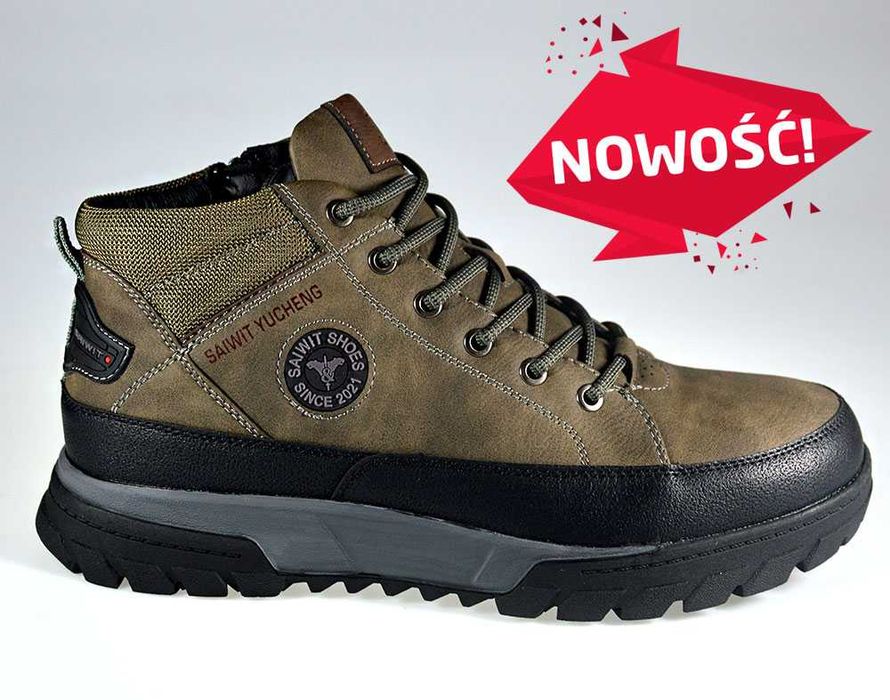 HIT - zimowe buty męskie. Najnowszy model. Rozmiar : 42