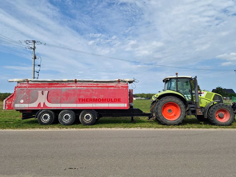 Przyczepa Rolnicza *Tandem *wanna* Alu*skorupowa *wywrot (d47 d55 d35)