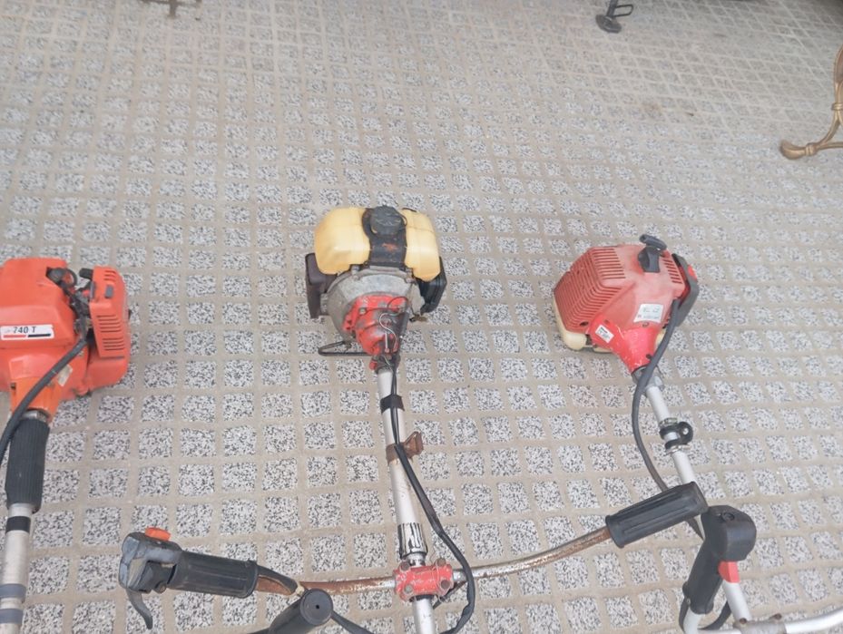 Roçadora japonesa e italianas