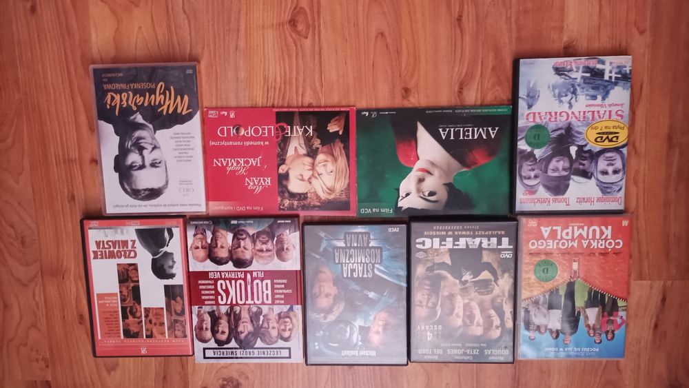 Filmy Dvd zamienię Młynarski Traffic Botoks Stalingrad itp.