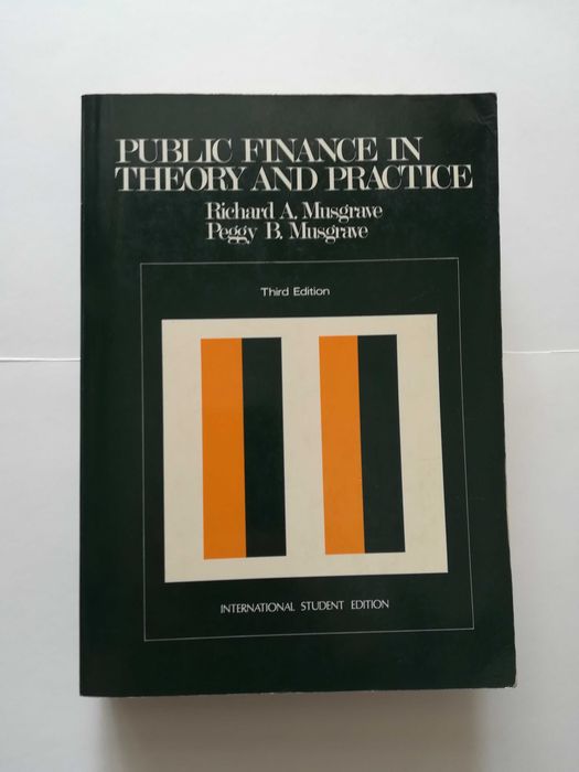 livro - Public finance in theory and practice.