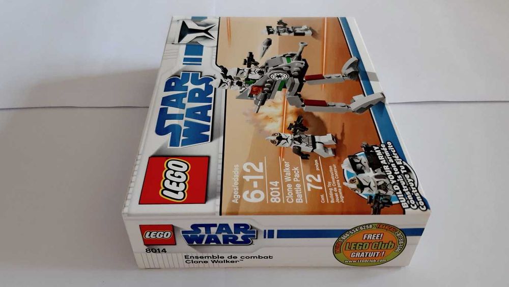 Lego Star Wars The Clone Wars 8014 Clone Walker Battle Pack selado