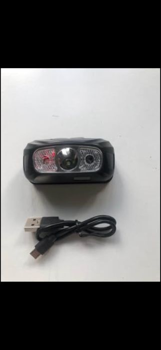 Farol para cabeça com infravermenho