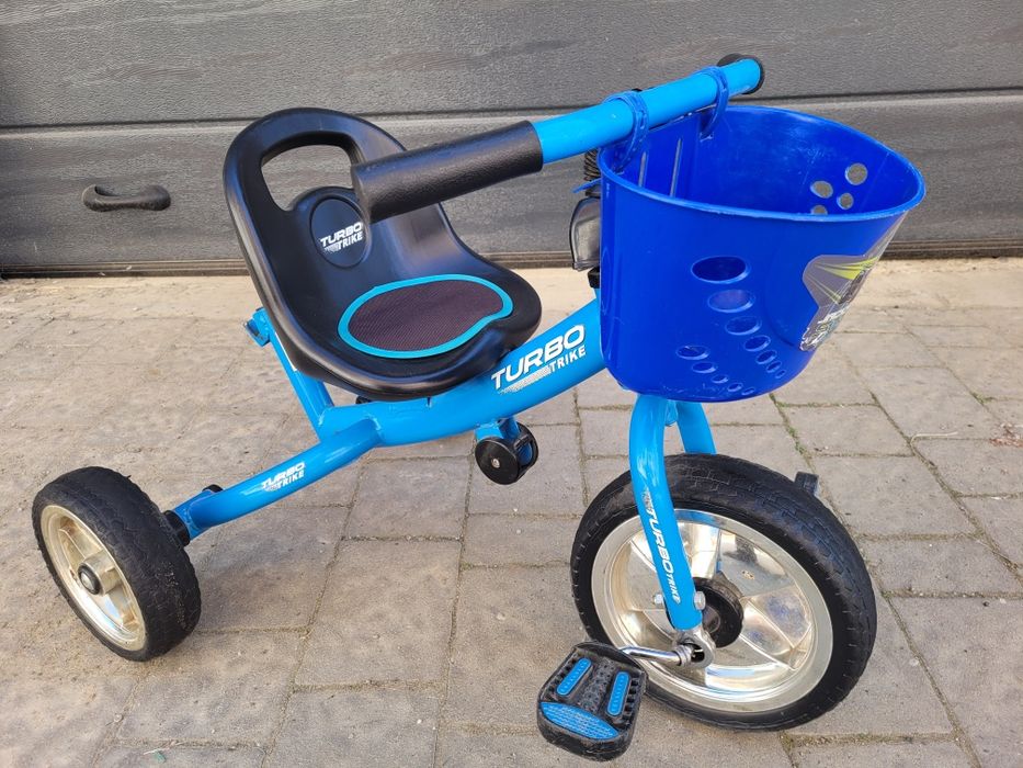 Дитячий триколісний велосипед Turbo Trike (Турбо Трайк) синій