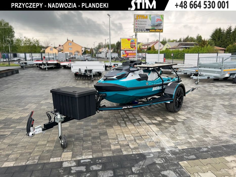STIM L21-SW/075M vr.ANDVENTURE  koła 20", zwieszenie Pullman, dodatkowe bagażniki + stolik