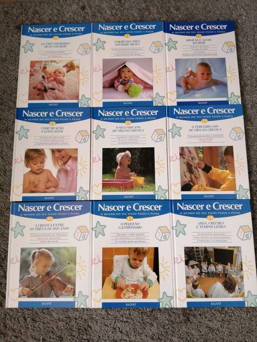 31 Livros Nascer e Crescer para bebés (Última oportunidade!)