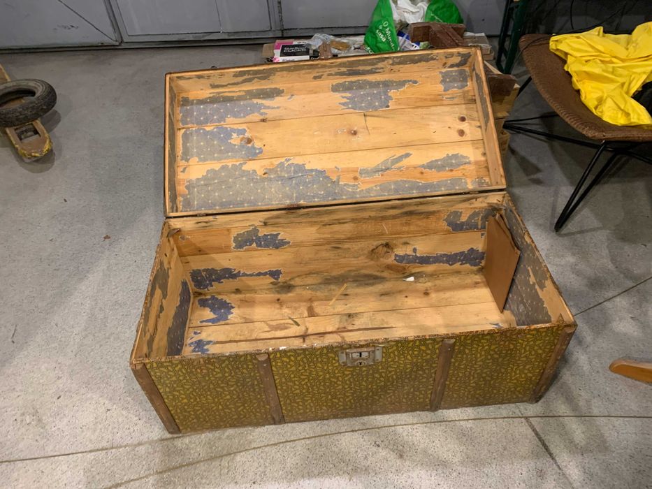 Baú antigo vintage