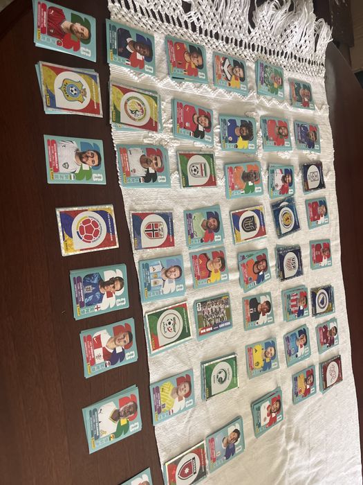 Mais de 200 cromos mundial panini 2026