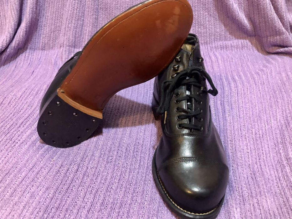 Хромові ВПС СРСР шкіряні нові офіцеські черевики 60і роки.