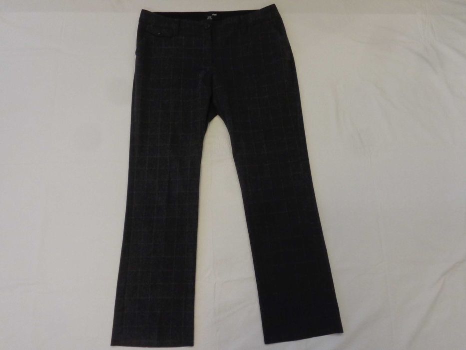 Spodnie w kratę H&M rozmiar 46