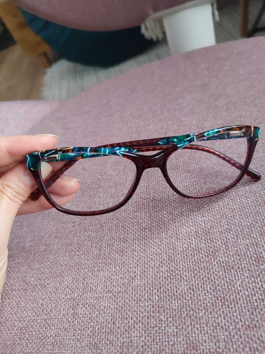 Okulary korekcyjne Belutti oprawki +1,00 lewe oko