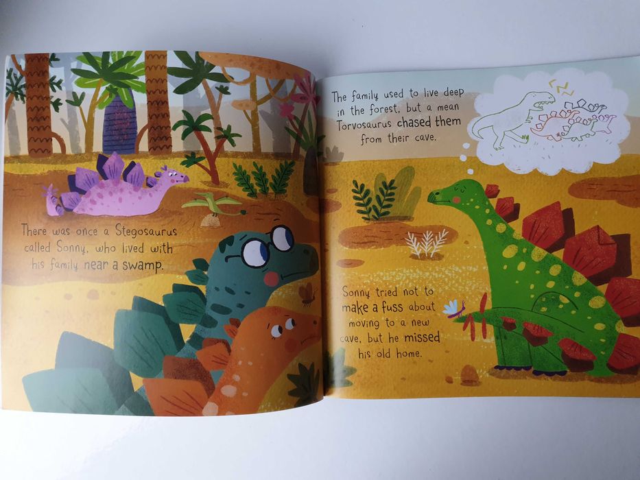 Пригоди динозавра Dinosaur Adventures Stegosaurus книга англійською