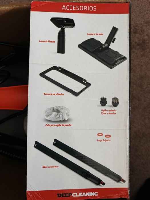 Vaporeta com ferro de engomar deep cleaning - Novo