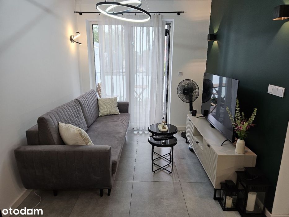 2 pokoje + duży balkon + parking - nowy Apartament