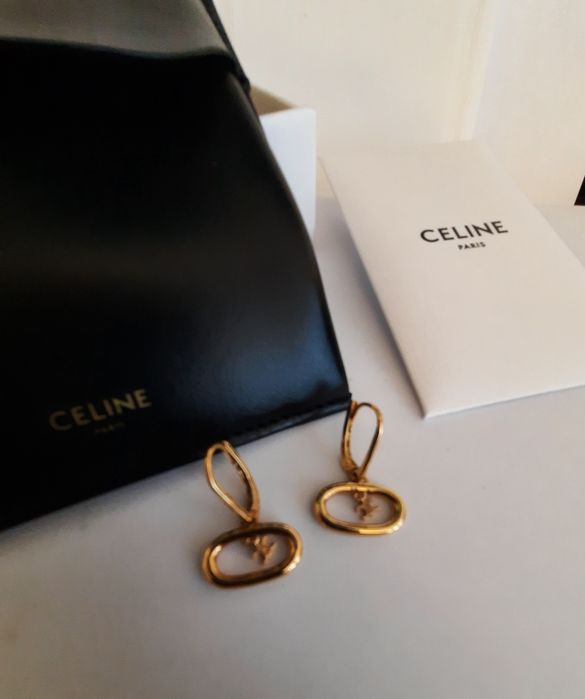 Celine triomphe mobile earrings oryginalne kolczyki