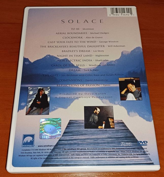 DVD Solace - A Windham Hill Collection