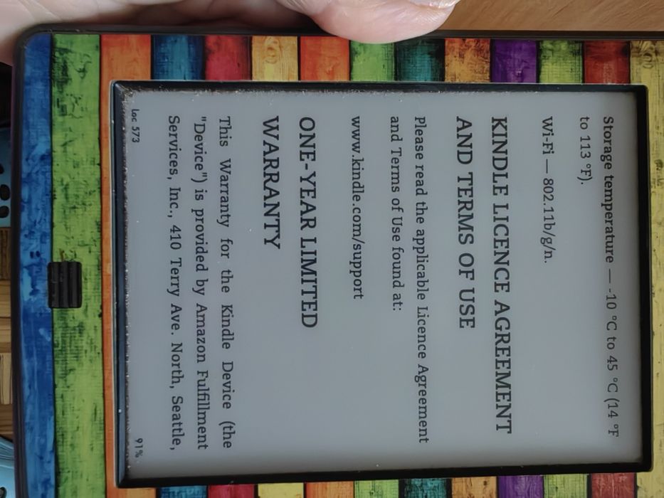 Amazon Kindle Touch