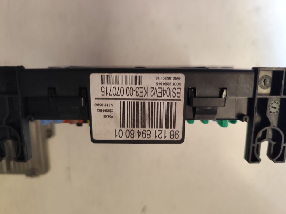 Partner / Berlingo - ECU Centralina / BSI Caixa Fusíveis - Z679