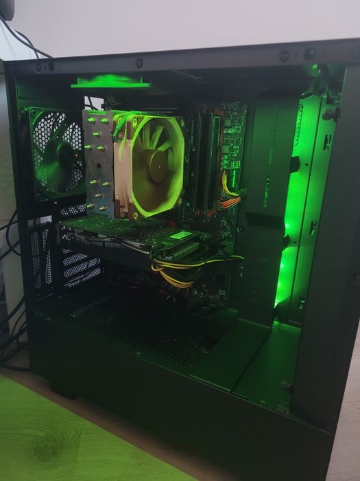 Zestaw Komputer Gamingowy Ryzen 7 +Monitor MSI 144HZ + klawiatura/mysz