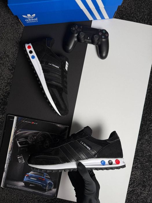 Літні кросівки чоловічі Adidas LA Trainer Black