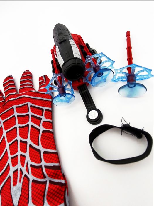 Nowa rękawica z wyrzutnią zestaw Spider Superhero
