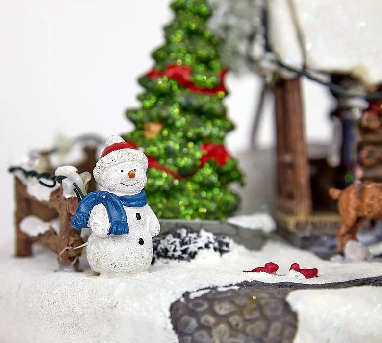 Новорічна музична інсталяція "Мисливський будиночок"