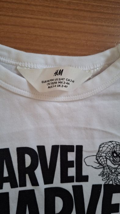 Футболка Марвел 98р.