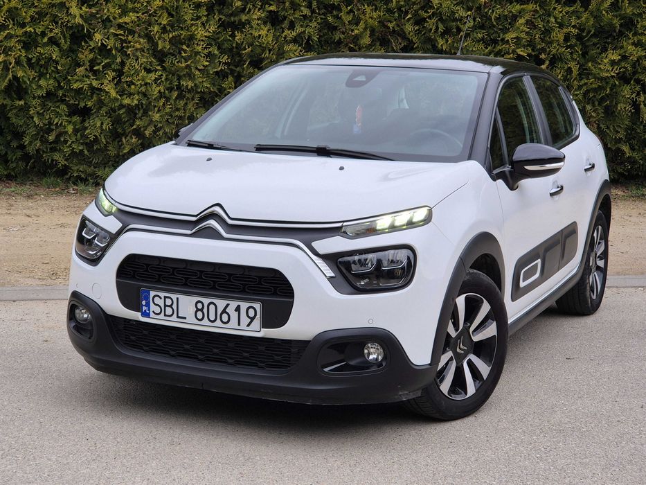 Citroen C3 LIFT 1.2 82KM 2021 / Klimatyzacja / Tempomat / Android / Hands-Free / 2xPDC / KAMERA / FULL LED