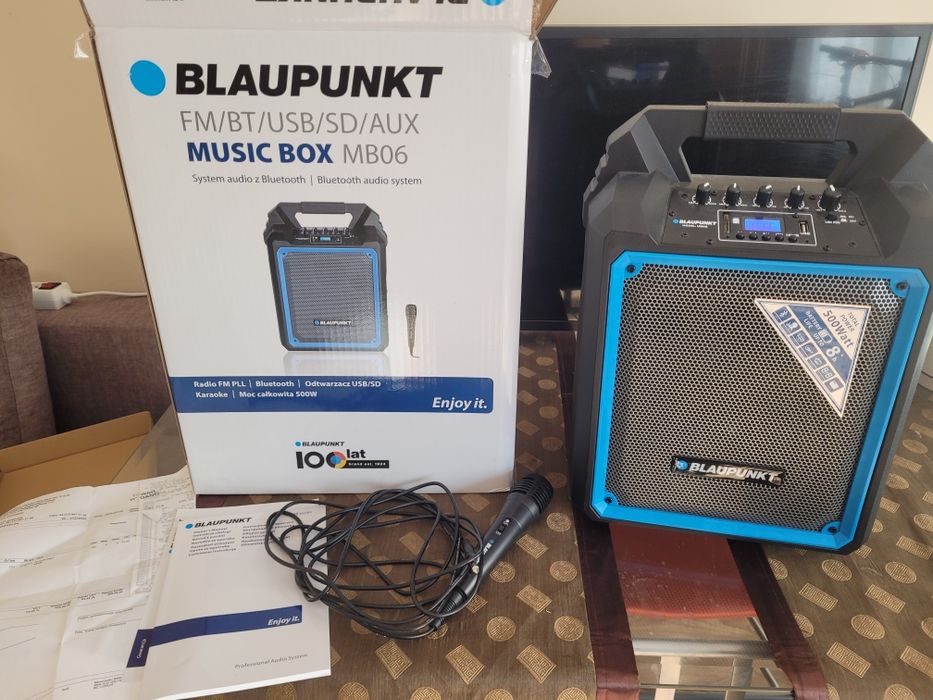 W sumie Nowy głośnik estradowy Blaupunkt MB06 500w Rzeszów •