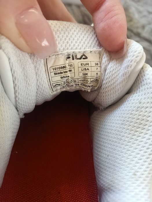 Buty Fila strada low wmn białe 38