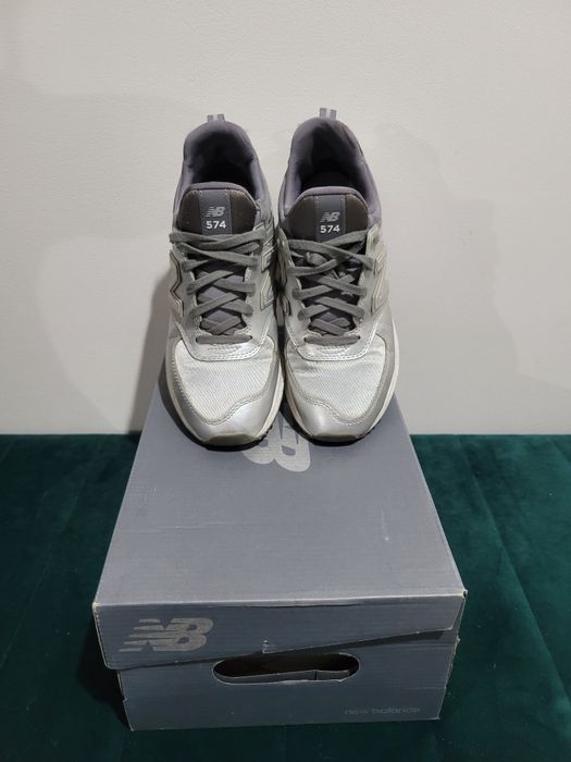 New balance 36 adidasy silver