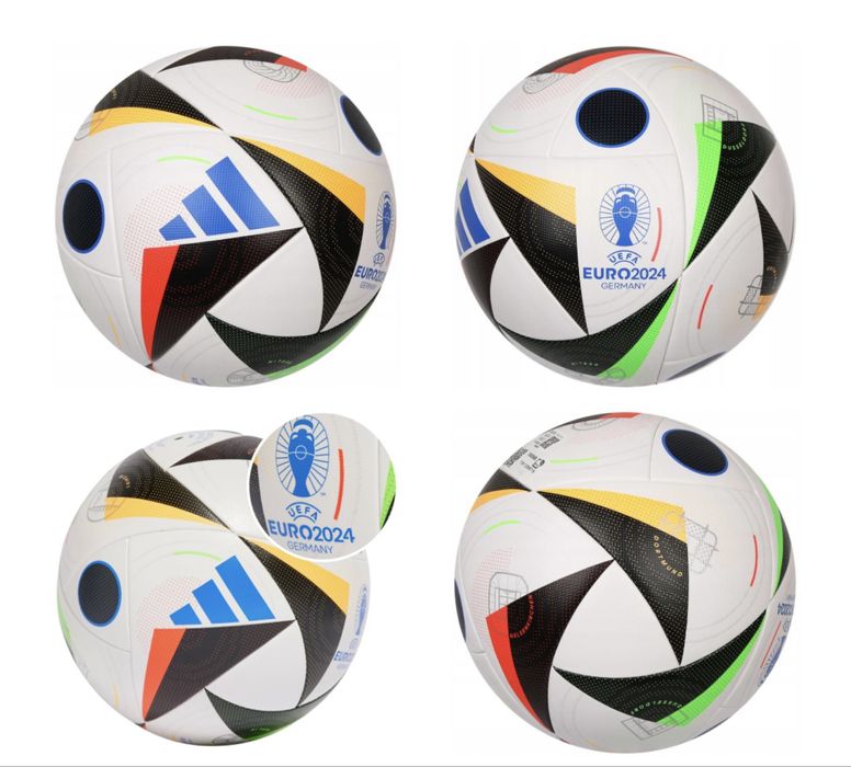 Футбольний м'яч Adidas EURO 2024 FUSSBALLLIEBE TRAINING IN9366 розмір5